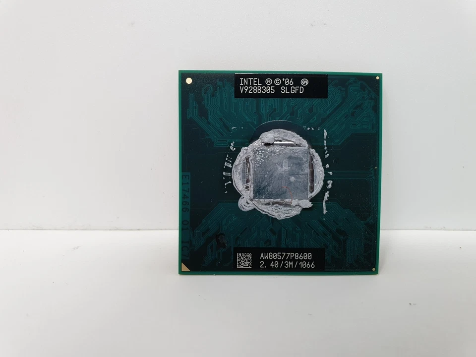 HP Compaq 6730B CPU Processor SLGFD Intel Core 2 Duo 2400MHz 2.4GHz Genuine - Image 2 of 4