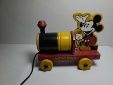 Disney Mickey Mouse Limited Edition Wooden Toy Train Only - No Box