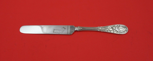 Japanese by Tiffany and Co Sterling Dessert Knife FH AS w/design blade ...
