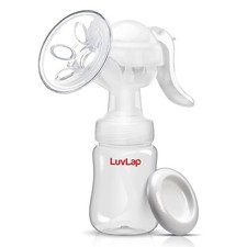 LuvLap Manual Breast Pump, 3 Level Suction Adjustment
