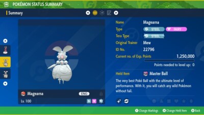 SHINY 6IV***** XXXL Beta Home Magearna Event Pokemon Scarlet/Violet Home