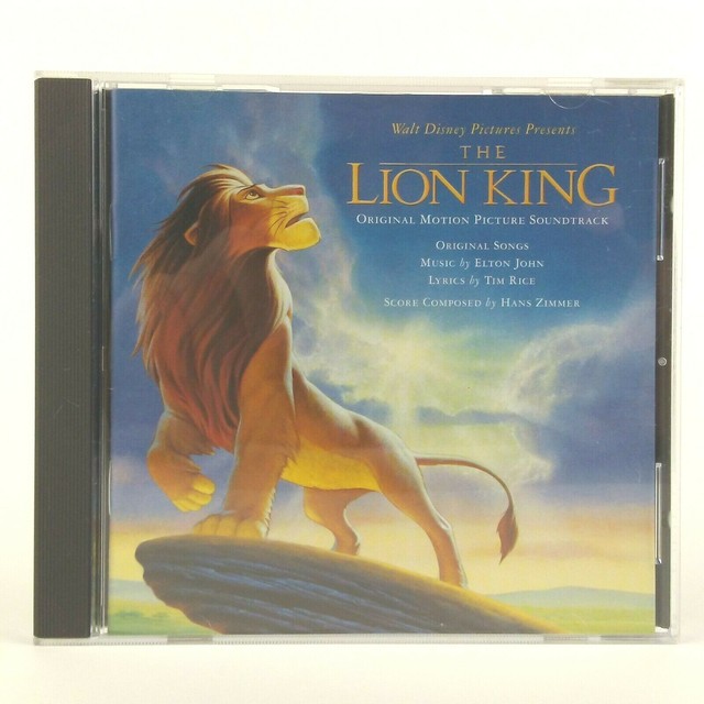 The Lion King Original Motion Picture Soundtrack CD eBay