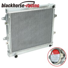 945 Aluminum 3 Row Radiator Fit 84-95 Toyota ...