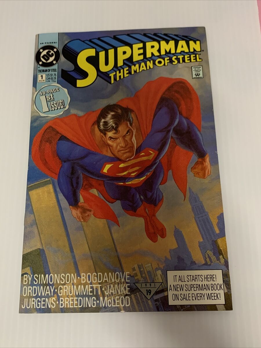 The man of steel comic books issue 1