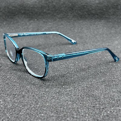 Sofia Vergara x Foster Grant Alicia +2.25 Readers Aqua Mix Flex 50-16-135 EUC