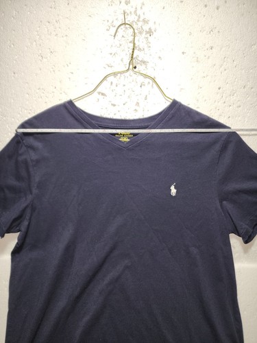 Polo Ralph Lauren t-shirt uomo grande blu girocollo manica corta leggera - Foto 12 di 15