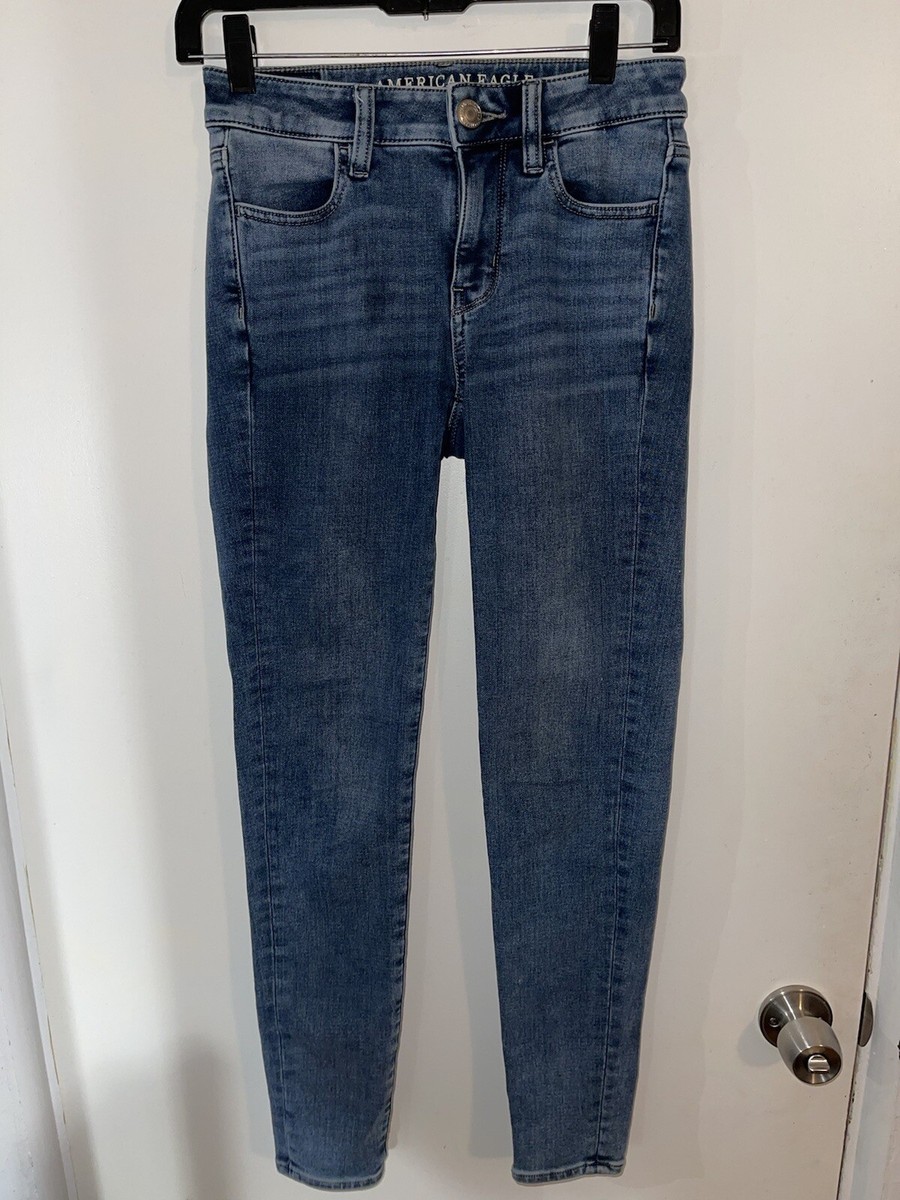Jeggings American Eagle - Taille 00R - Bleu Foncé Stretch - Neuf Sans étiquettes