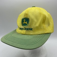 Gorra amarilla John Deere Trucker gorra gorra snapback béisbol adulto