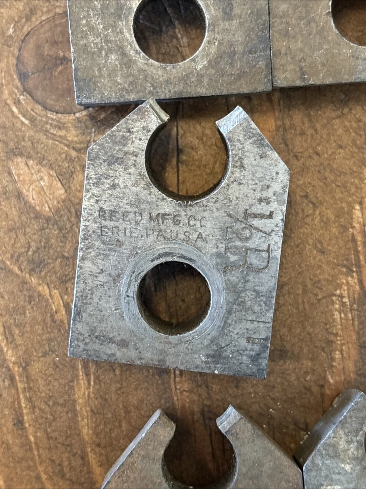 Reed MfgSegmental Dies / Teeth Threaders 1" - 3/4” - 1/2” - 3/8” - Image 3 of 4