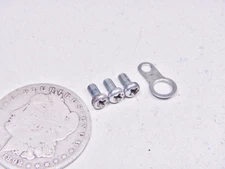 06 YAMAHA YZ450F YZ 450F CARB ACC. PUMP DIAPHRAGM CAP COVER MOUNTING SCREWS