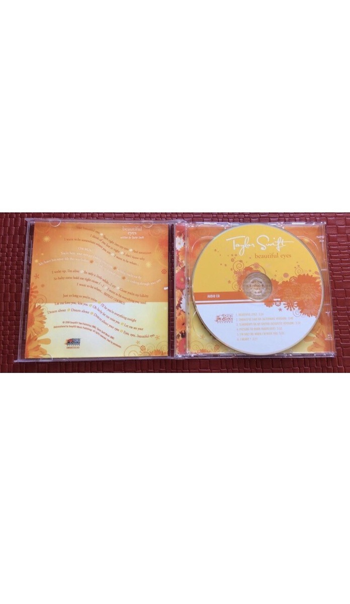 廃盤 Taylor Swift beautiful eyes CD+DVD TAYLOR SWIFT Beautiful Eyes CD E Poster+DVD Limited Edition