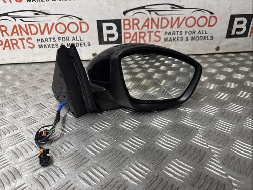 PEUGEOT 208 2023 MK2 MIRROR DRIVER OFF SIDE RIGHT BLACK 232673116