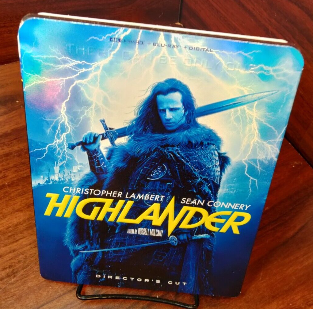 Highlander (4K+Blu-ray) Slipcover-NEW (Sealed)- Free Shipping with