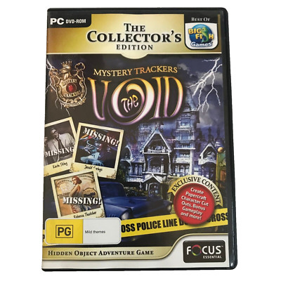 The Void Mystery Trackers 2011 PC DVD-ROM The Collectors Edition