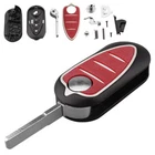 Car Remote Key Shell FOB Case Cover Fit for Alfa Romeo Mito 159 GTA