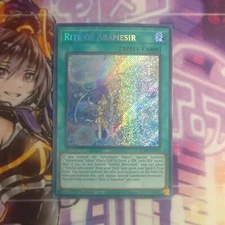 1X RITE OF ARAMESIR	BLMR-EN093	1ST	SECRET	NEAR MINT YUGIOH