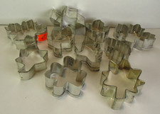 10 Miniature Autumn Tree Leaf Cookie Cutters