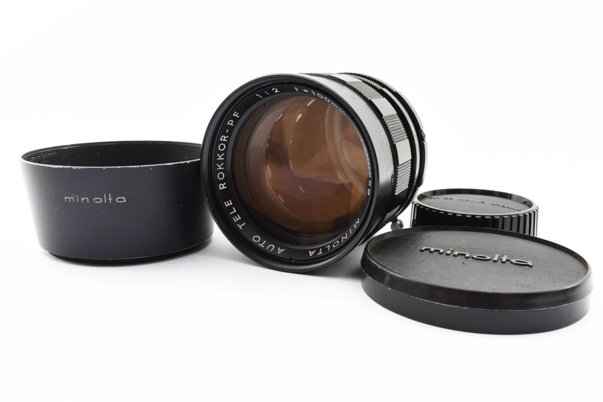 Minolta f/2 Camera Lenses 100mm Focal for sale | eBay