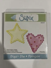 Sizzix Bigz HEART & STAR SCALLOP 655917