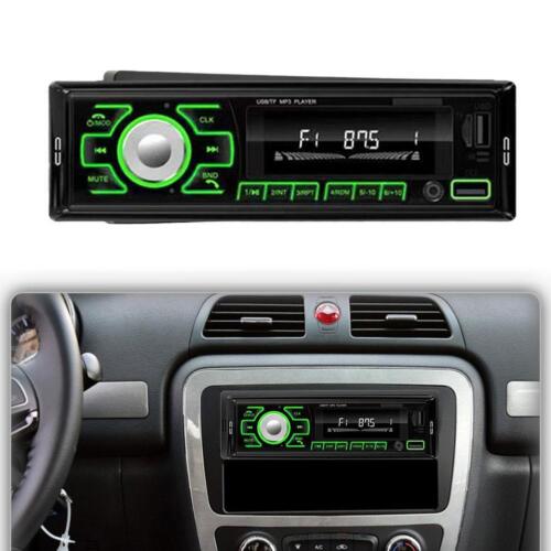 Bluetooth Car FM Radio MP3 Player Car Stereo Audio Host✨f Dashboard S1T9 - Foto 1 di 11