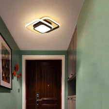 20W LED Surface Mounted Ceiling Lamp Fixture Hotel Round/Square Acrylic Light