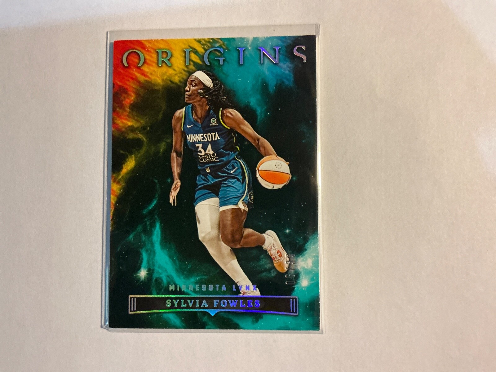 2023 panini wnba origins SYLVIA FOWLES #77 base teal 06/35