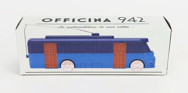 MODELLINO STATICO OFFICINA 942 FIAT 668F FILOBUS AUTOBUS TORINO 1951 1/76 - Immagine 4 di 4
