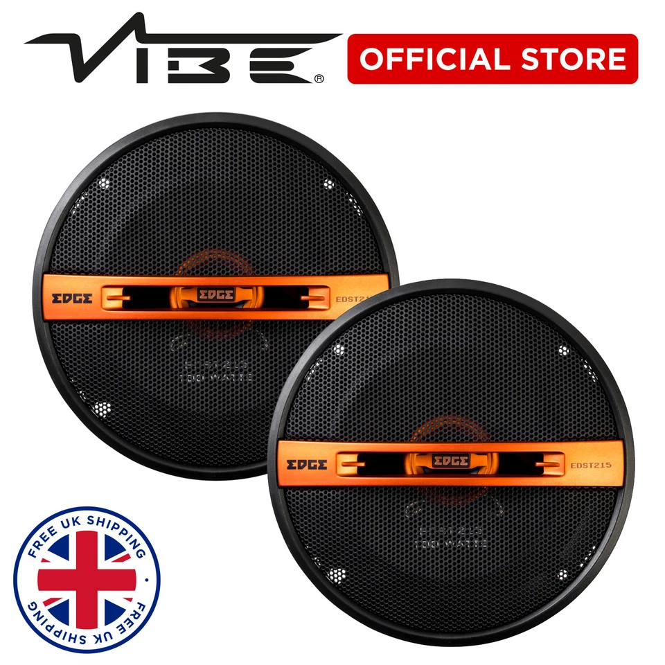 EDGE 5.25 INCH COAXIAL - 4 SPEAKER CAR PACK  200 WATTS CAR DOOR EDST215-E6 - Image 2 of 4
