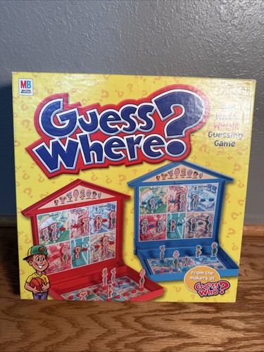 Guess Where? Board Game - Milton Bradley 2004 Complete | eBay