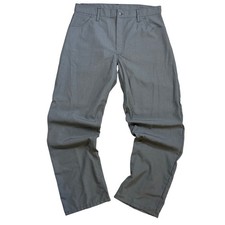 Vtg SAF tech Flame Resistant Work Uniform FR grey pant chino CAT 1 USA made
