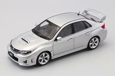 EBBRO 1/43 Subaru Impreza WRX STI 4-Door Silver Diecast Model Car