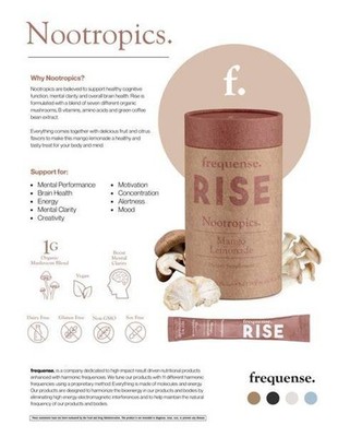 Rise - Mango Lemonade. Elevate your mind, empower your day!!
