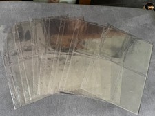 7 x uchwyty na pocztówki - plastikowe arkusze rozmiaru A4 do arkuszy segregatorów pierścieniowych - nowe