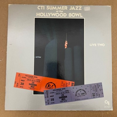CTI SUMMER JAZZ - LIVE TWO - CTI 7077 LP JACK DEJOHNETTE AIRTO JOHNNY HAMMOND