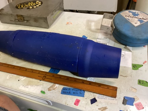 Tommy Docks TD-20003 Blue PVC Pipe Bumper 18 H x 18 L in. Used but good conditio
