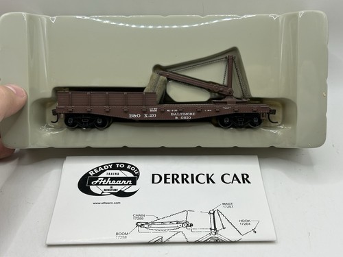 Coche Derrick HO Athearn RTR 92222 Baltimore y Ohio - (EX EN CAJA) | Zustand: Used