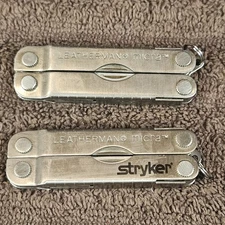 Lot Of (2) Leatherman Micra Multi Tool Multifunction Pocket Knifes, PLS READ/PIC