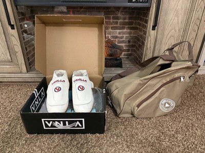 VNLA Freestyle All White Indoor Quad Roller Skates M11/L12 VFSWH11