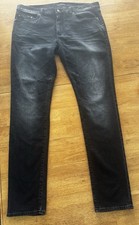 Yves Saint Laurent YSL Men  s D02 M/SK Slim Jeans Size 34 Dark Wash Denim