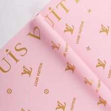 Flower Wrapping Paper, Korean Paper , Waterproof, 20 sheets per pack, PINK