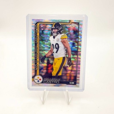 2025 Topps Chrome- Sebastian Castro #370 Pulsar Refractor (RC)