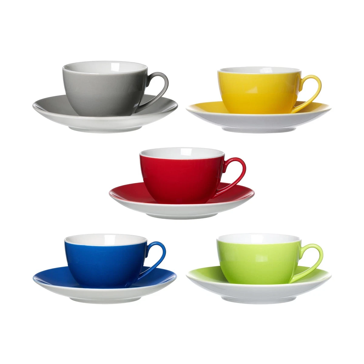 Ritzenhoff & Breker Doppio 516104 - Set di 6 tazze da caffè