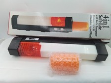 4 In 1 Soft-light Torch Emergency Blinking Light Signal Wand Vintage New