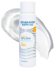 Seaweed Bath Co. Hydrate Body Wash - Citrus Vanilla - Foaming Shower Gel Cleanse