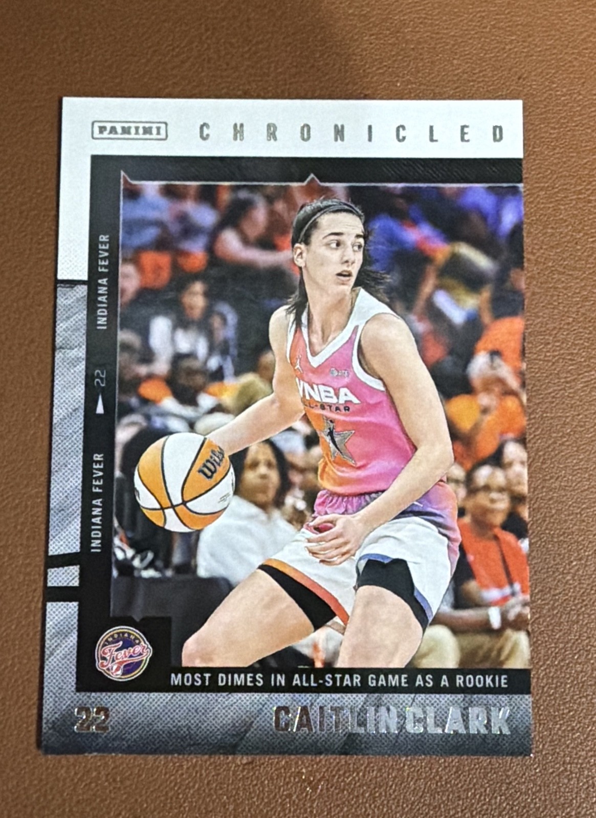 2025 Panini Caitlin Clark Chronicled - WNBA Caitlin Clark #7
