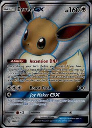 Eevee GX SM242 Full Art Holo Black Star Promo