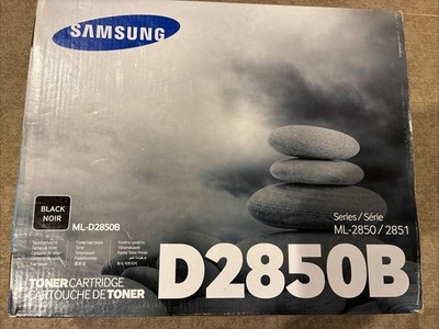 Samsung ML-D2850B Black Toner Cartridge ML-2850D - GENUINE OEM SEALED! OPEN BOX