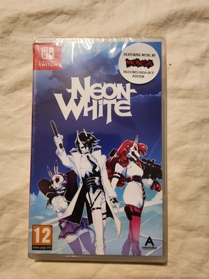 Neon White - Nintendo Switch - New - Sealed - Includes Fold Out Poster