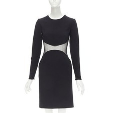 STELLA MCCARTNEY 2013 Runway Iconic sheer waist illusion bodycon dress IT40 S