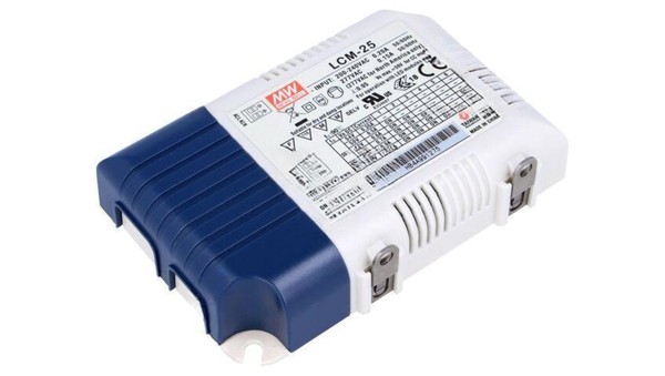 Zasilacz Impulsowy, Led, 25W, 0,5...1,05A, 180...277VAC, 6...54VDC LCM-25 Mean W-image